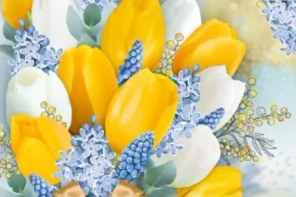 «Гүлдермен селфи» / "Селфи с цветами"